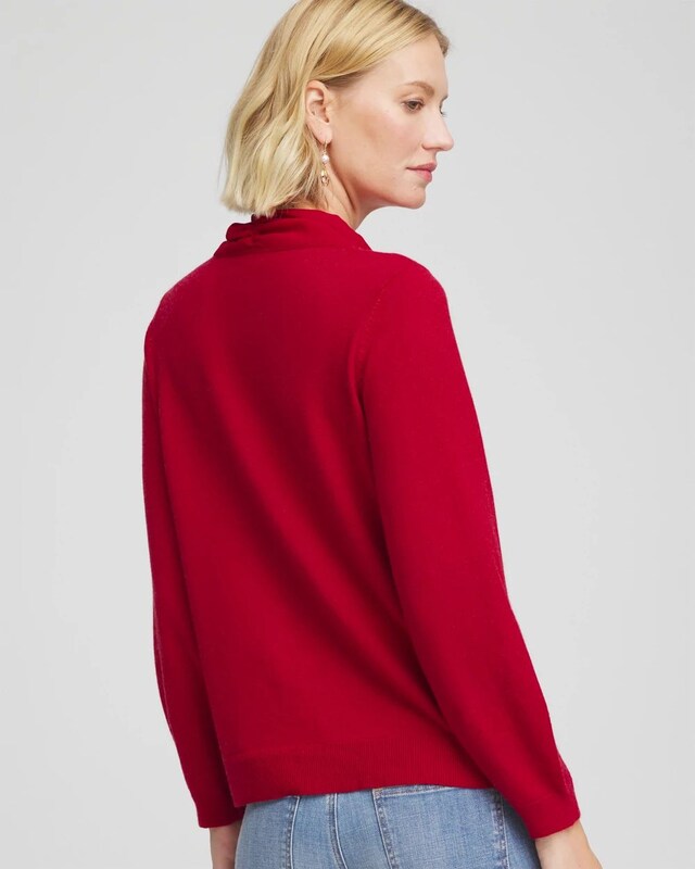 Bow-Detailed Sweater - image 3